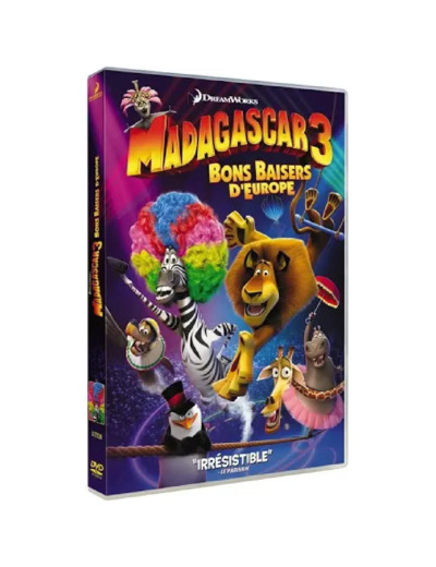 Dvd Madagascar 3 : Bons Baisers d'europe