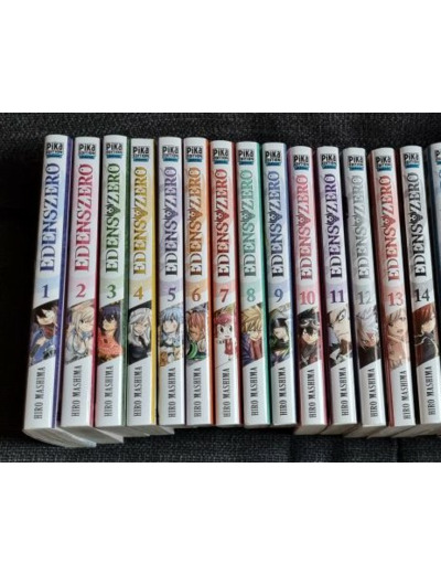 Collection manga Edens Zero Tome 1 à 14 (occasion)
