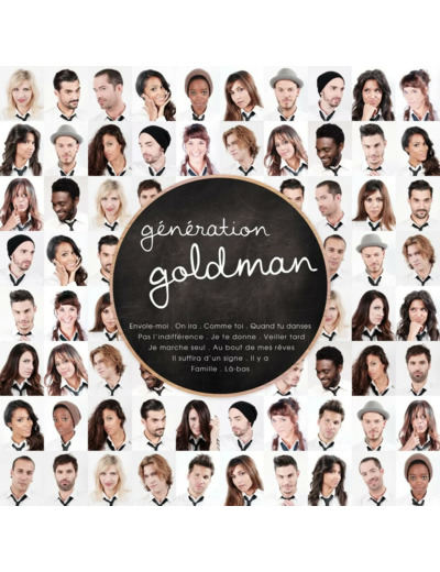 Cd Génération Goldman - Génération Goldman (2012)