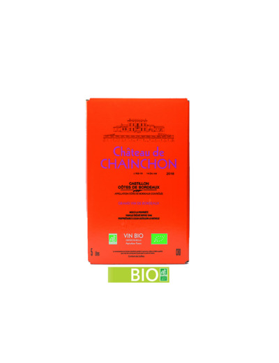 Fontaine 5L - Aop Cotes De Castillon 2019 - Rouge 14° 5L