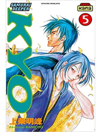 Livre Samurai Deeper Kyo, tome 5