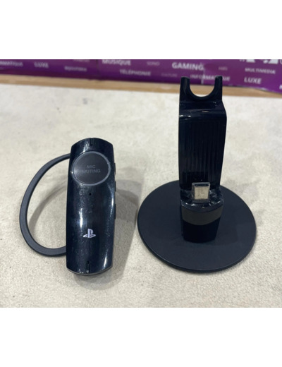 Sony - Micro - casque - montage sur l'oreille - Bluetooth - sans fil - pour Sony PlayStation 3