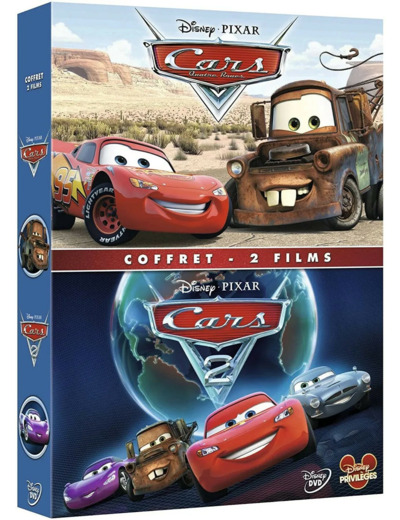 Dvd Coffret Cars + Cars 2