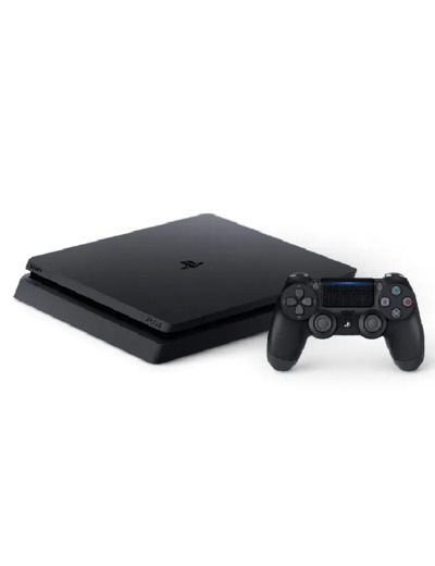 Console Sony Playstation 4 Ps4 Slim 1to noire avec une manette