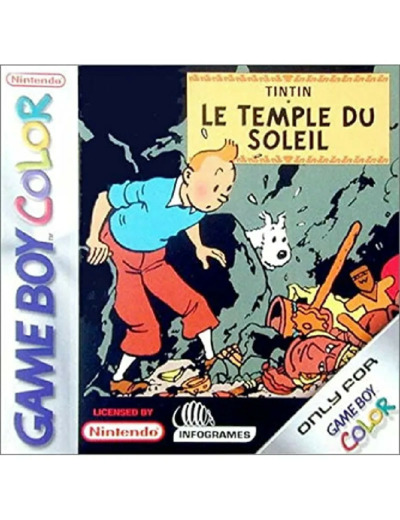 Jeu Gameboy Color Tintin - Le Temple Du Soleil