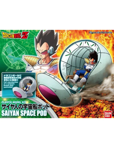 [figurine] Dragon Ball Figure rise mecha saiyan space pod
