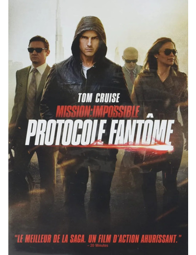 Dvd M:I - 4 - Mission : Impossible - Protocole fantôme