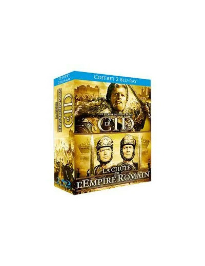 Blu-Ray Anthony Mann - Le CID + La Chute de l'empire Romain