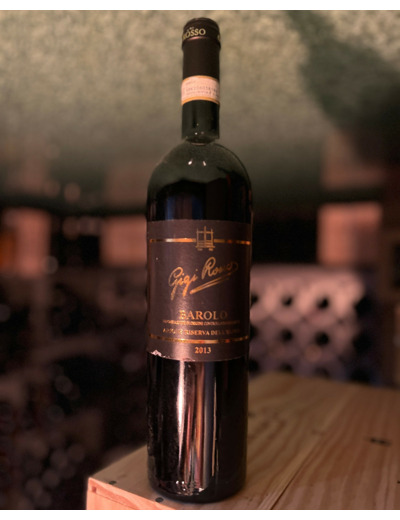 Vin rouge, Barolo Gigi Rosso Arione Riserva dell'Ulivo 2013