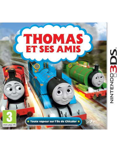 Jeu 3DS Thomas Et Ses Amis : Toute Vapeur Sur L'île De Chicalor 3DS
