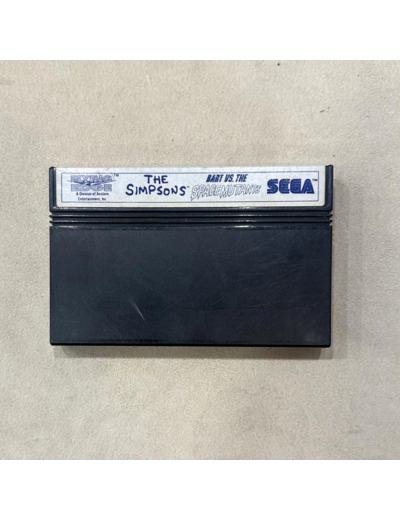 Jeu Sega Master System The Simpsons - Bart Vs The Space Mutants Master System