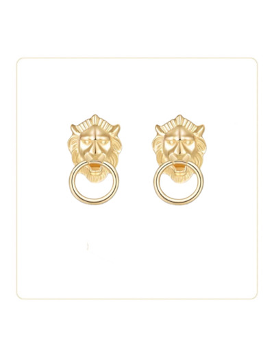 Boucles d'Oreilles Mini Lion