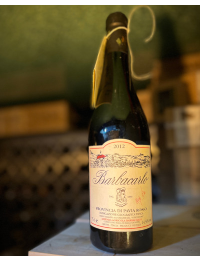 Vin rouge, Provincia di Pavia Rosso Barbacarlo 2012