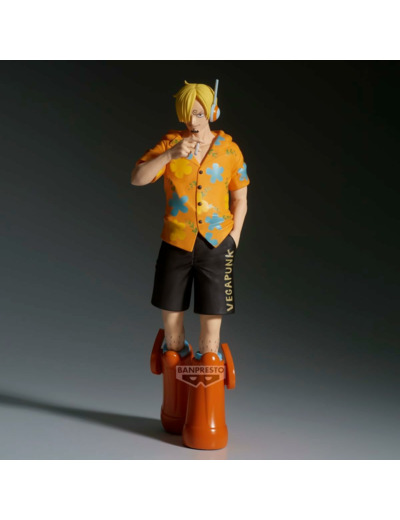 [figurine] ONE PIECE  THE SHUKKO FIGURE SANJI Ver. EGGHEAD