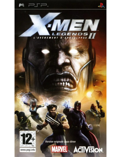 Jeu PSP X - men legends 2 - L'avènement d'apocalypse