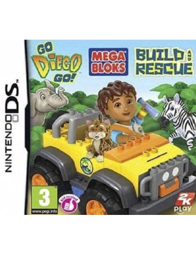 Jeu DS Go Diego Go ! Mega Bloks Build & Rescue
