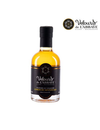Velours de vinaigre Citron de menton IGP