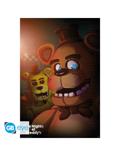 [POSTER] FIVE NIGHTS AT FREDDY'S - Poster Maxi 91,5x61 - Minuit
