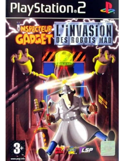 Jeu PS2 Inspecteur Gadget Invasion des robots mad