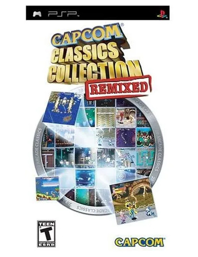 Jeu PSP Capcom Classics Collection Remixed