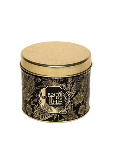 BOITE À THÉ NOIRE  - LA ROUTE DU THÉ