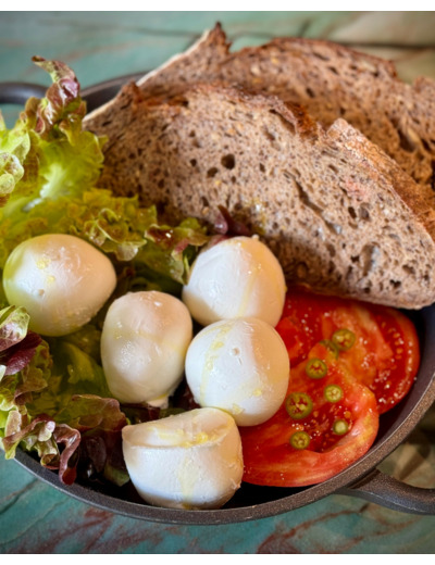Bocconcini, mozzarella di bufala