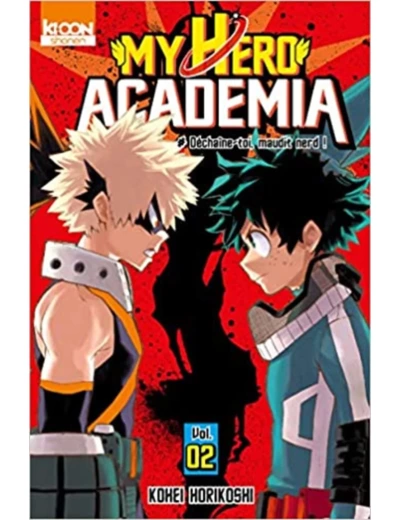 Livre My hero academia, Tome 2 : Déchaîne - toi, maudit nerd !
