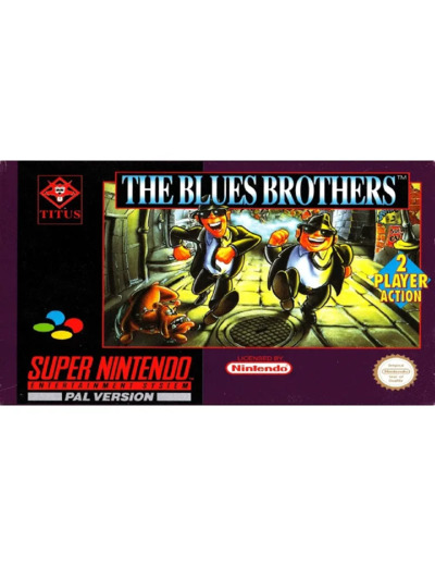 Jeu Snes The Blues Brothers Super Nintendo Nes