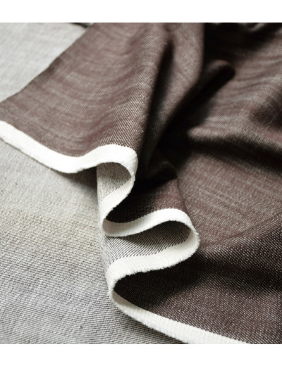 Singulière par Cousette - Tissu Jean Souple "Cacao"