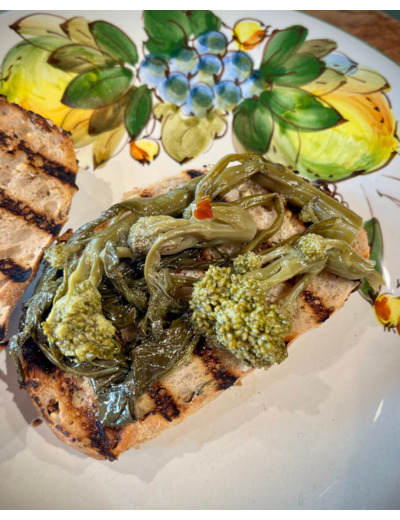 Friarielli, broccoli en huile d’olive