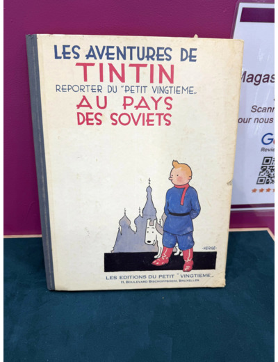 Livre Tintin Au Pays Des Soviets
