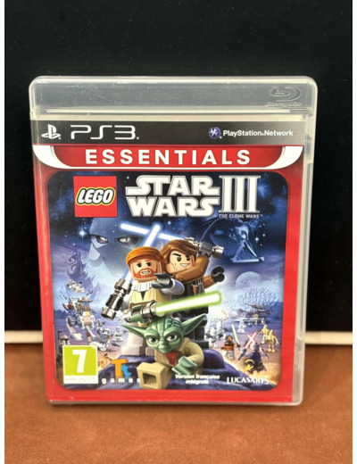 Jeu Ps3 Lego Star Wars Iii The Clone