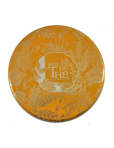 PETITE BOITE À THÉ JAUNE - LA ROUTE DU THÉ