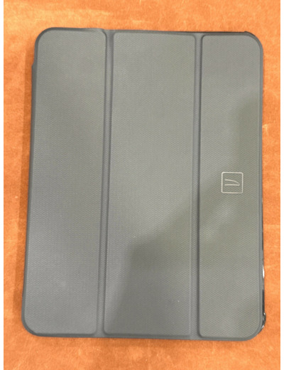 Tucano Satin folio case iPad Air 11 pouces (2024) M2 Bleu foncé