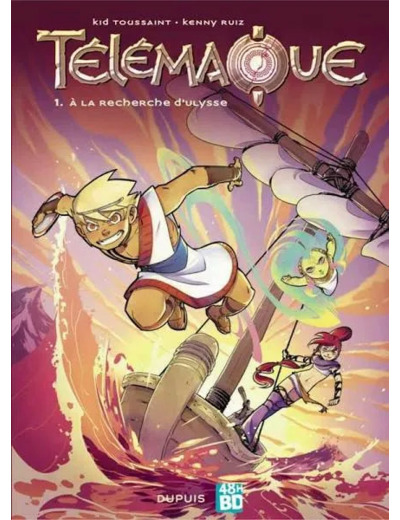 Livre Télémaque Tome 1  a la Recherche D'ulysse 48h Bd 2019