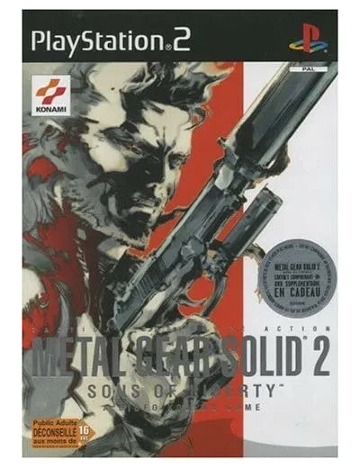 Jeu PS2 Metal Gear Solid 2