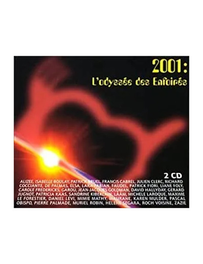 Cd 2001 L'odyssée des Enfoirés