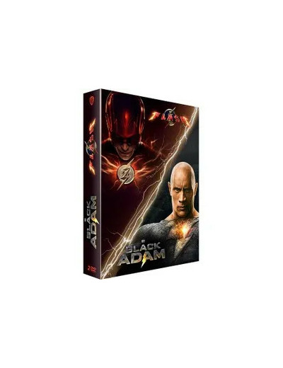 Dvd Pack Black Adam + The Flash