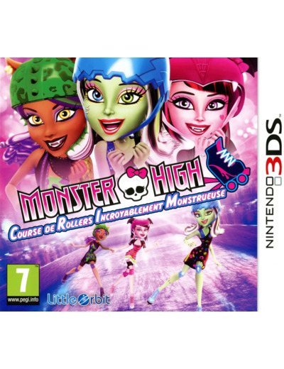 Jeu 3DS Monster High : Course de Rollers Incroyablement Monstrueuse