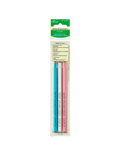 Clover – Lot 3 crayons solubles à l'eau