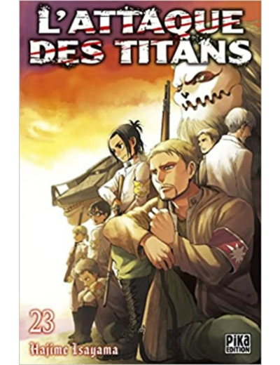 Livre L'attaque des titans, Tome 23