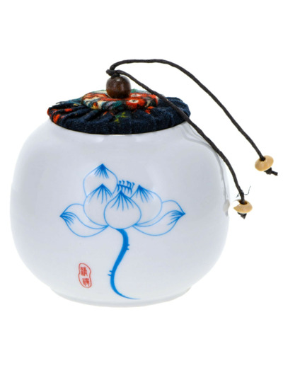 POT À THÉ PORCELAINE 50g