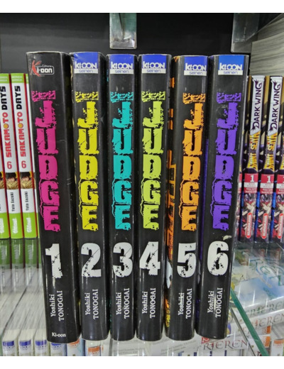 Collection intégrale JUDGE Tome 1 à 6 ( occasion)