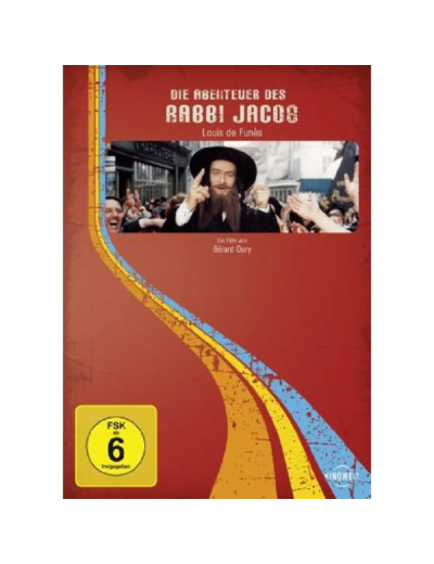 Dvd Die Abenteuer des Rabbi Jacob - Import allemand