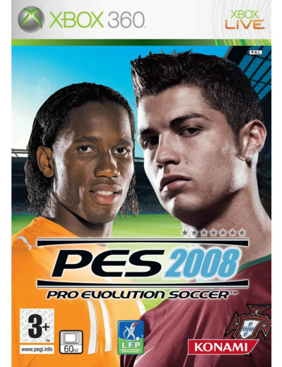 Jeu XBox 360 PES 2008 : Pro Evolution Soccer