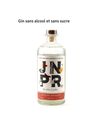 JNPR n°1 "L'authentique" - Gin sans alcool et sans sucre