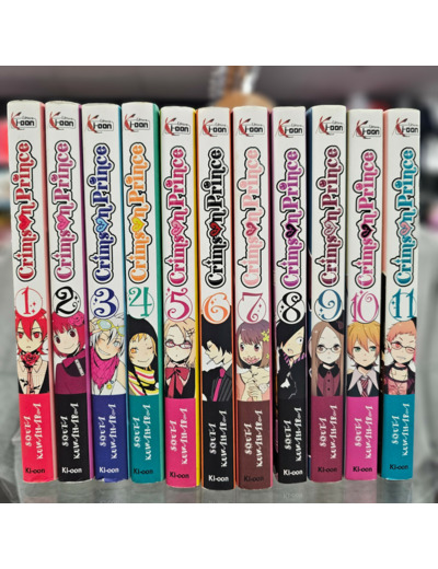 [COLLECTION MANGA OCCASION] crimson prince tome 1 à 11