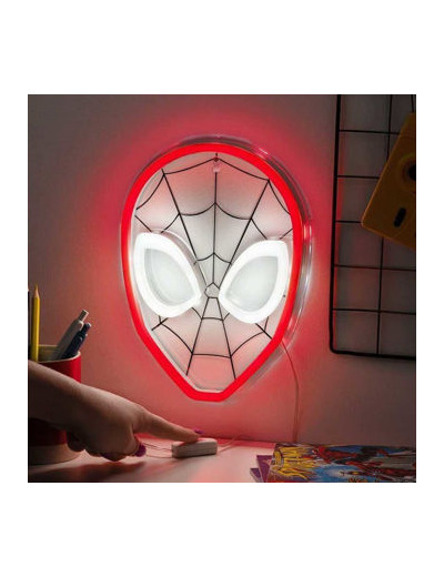 MARVEL Spider-Man Lampe Murale Neon