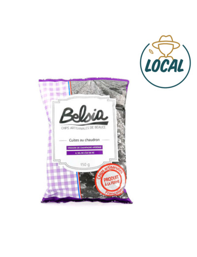 Chips Artisanales au Vinaigre de Champagne-Ardenne - Belsia