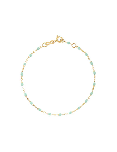 Bracelet Gigi Clozeau Classique en or jaune et résine jade, 17cm